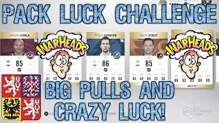 PACK LUCK WARHEAD CHALLENGE! - NHL 17 Pack Opening/Challenge