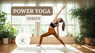 20-Min Power Vinyasa Flow • Morning Yoga to Energize Your Day
