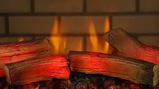 Classic Flame Fireplace 3D Flame Effect