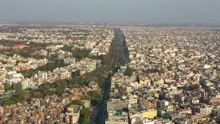 No copyright New Delhi drone footage | Indian capital stock video | Free stock video | Royalty free