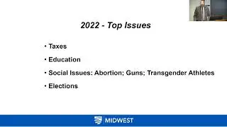 Perspective from the Midwest: A Legislative Recap and 2023 Session Preview