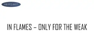 In Flames - Only for the Weak Drum Score