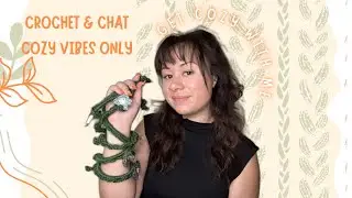 I Made a Viral Vine Charger Cover 🍃✨ | Cozy Crochet Vlog