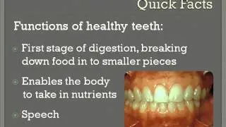 Dental Hygiene for Residents in Long Term Care Part 1