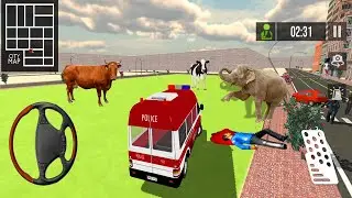 Police Ambulance Rescue Driving Simulator &ndash; City Police Ambulance Games #42 - Android Gameplay