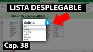 Curso Excel básico: Crea Listas Desplegables en Excel 🚀