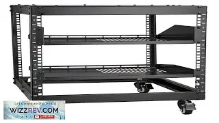 VEVOR 4 Post Server Rack 9U Open Frame 2340 Depth