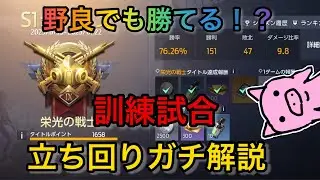 【アンドーン】訓練試合ダメージ比率9.8勝率76%の立ち回り解説と猛者パーティーとの白熱バトルがこちら【PVP】