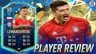 99 TEAM OF THE SEASON SO FAR LEWANDOWSKI PLAYER REVIEW! TOTSSF LEWANDOWSKI - FIFA 20 ULTIMATE TEAM