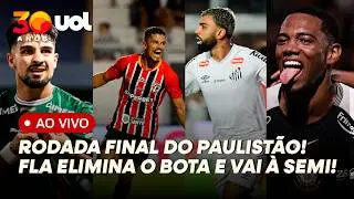 CORINTHIANS, S&Atilde;O PAULO E SANTOS VENCEM; PALMEIRAS EMPATA; VEJA AS QUARTAS; FLAMENGO ELIMINA BOTAFOGO