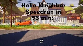 Hello Neighbor Speedrun in 53 min