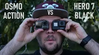 DJI Osmo Action vs GoPro Hero 7 Black | Action Camera Showdown | DansTube.TV