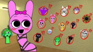 Sprunki Crazy Sinner Pinki and Vineria Cry wants me to bring her All Babies Sprunki Families Gmod
