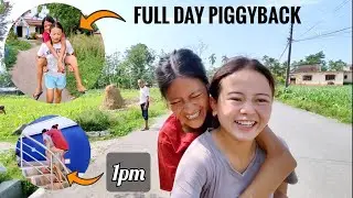 Катание на спине 🤣 Целый день наказания на спине 🐷👧 I СМЕШНАЯ ИГРОВАЯ ИСПЫТАНИЕ I СМЕШНОЕ ВИДЕО