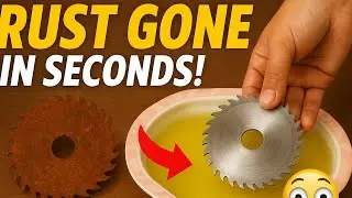This Simple Battery Hack REMOVES RUST Instantly|how to remove rust