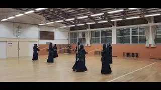 剣道砺波(富山県砺波市) 令和8年　2/3　☆砺波剣友会☆ 本日9名  ( 七段,片山,中明,福江,長久,山下､六段,和田,橋本,本間)