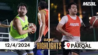 MEBL RUNS 12/4/2024 GAME HIGHLIGHTS | BOUNCE AT PARQAL