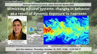 Mimicking natural systems: changes in behavior as a result of dynamic exposure to naproxen