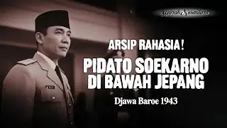 ARSIP LANGKA 1943 | PIDATO SOEKARNO DALAM FILM PROPAGANDA JEPANG