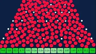 DROPPING 1000 BALLS ON PLINKO!!