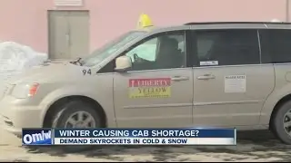 Weather causing cab shortage?