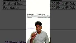 Breaking News | ICAI Official Announcement Released CA EXAM May 2025 Result Date Out by ICAI