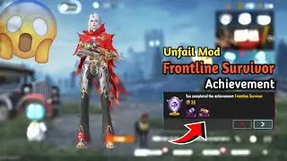 😲Easy To Complete Frontline Survivor Achievement In Bgmi And Get 10 Lucky Spin Coupon