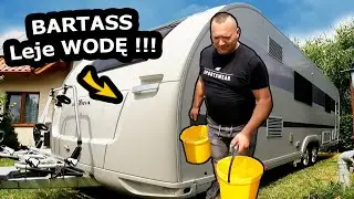 Bartass w Przyczepie Kempingowej !!! - Lejemy Wodę na Klimatyzator! * Test Drabiny Teleskopowej #567