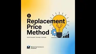Replacement Price Method | Cost Accounting | Junior Auditor & Audit Inspector Exam #psssb