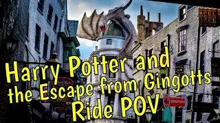 Harry Potter and the Escape from Gringotts POV Universal Orlando