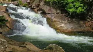 Quarry Falls aka Bust Your Butt Falls; Western North Carolina
