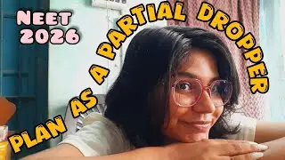 Balancing NEET 2026 & COLLEGE LIFE ‼️Partial Dropper to Doctor 🩺 in 6 Months 