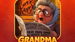 Big Mistake grandma Cartoon 