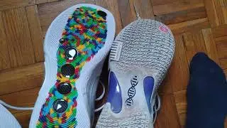 LiNing WOW 10 Low первая примерка, сравнение с Fission 8