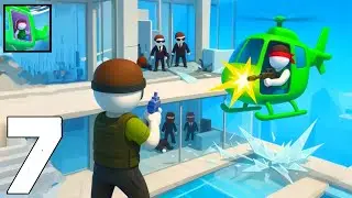 HellCopter - Gameplay Walkthrough Part 7 - Clear The Sky Of Foes (Android, iOS)