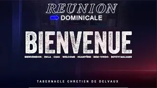CULTE DU DIMANCHE 01/02/2026. TU N'AS RIEN A CRAINDRE, PAR LE FRERE PASCAL MWENYEMALI