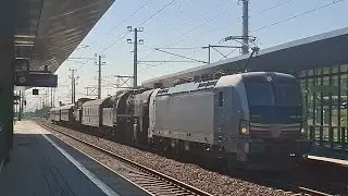Durchfahrt der &Uuml;berf&uuml;hrungsfahrt in Strasshof an der Nordbahn am 11.8.2025