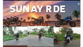 My 1st Sunday ride with bros ⚡|Xtreme 125vs Ns125|| xtreme build quality||top wheelie duke 200 #bike