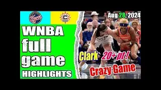 Indiana Fever vs Connecticut Sun FULL GAME Aug 30, 2024   Women's Basketball   WNBA 2024