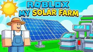 Ye Game Mast Hai! 😍 Sabse Bada SOLAR FARM Banaya! | Roblox Gameplay 