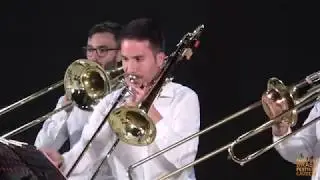 SUNRISE IN PANEM - PIECE FOR TROMBONE CHOIR - COMPOSED by RICARDO MOLL&Aacute; - NINETIES TROMBONE ENSEMBLE