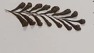 Leaf 🍃Chain Mehndi Design #latestmehndi Design 