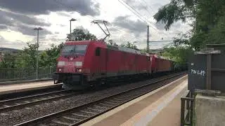 Грузовой поезд (Германия) / Freight train (Germany) #railway #train #locomotive #cargo #youtube