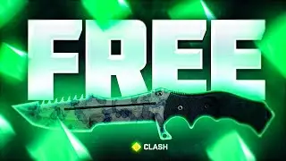 TURNING MY CLASH RAIN INTO A CSGO KNIFE! [SUCCESSFUL]