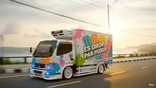 Perjalanan merintis truk box es 