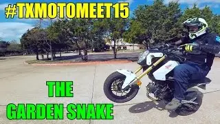 #TXMOTOMEET15 | The Garden Snake