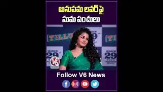 అనుపమ లవర్ పై సుమ పంచులు | DJ Tillu 2 Movie Interview | V6 ENT