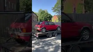 Sunday barnfind adventures. Peuegot 205 1.9 GTi #peugeot #205gti #barnfind #car #gti