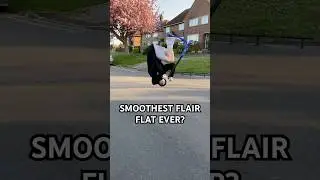 Is this the smoothest flair flat ever?! 😮&zwj;💨🛴 Jordan Clark #shorts #shortvideo #scooter #sports