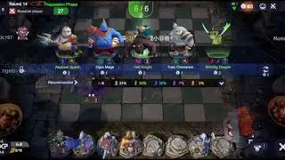 Six Knights Four Glacier Auto Chess Mobile